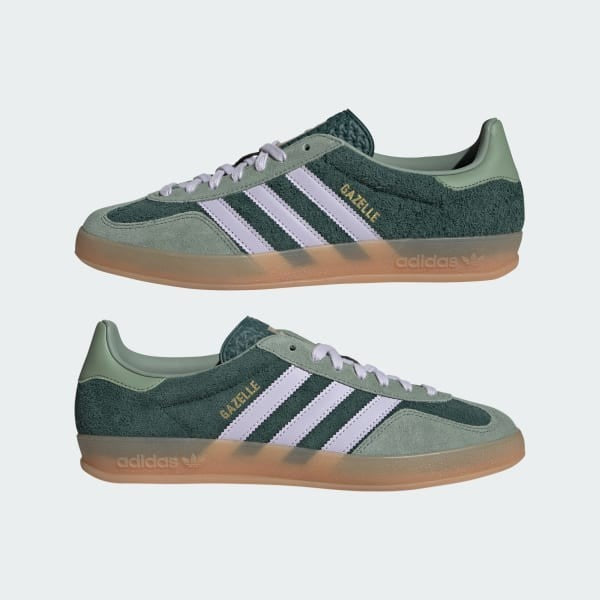 Adidas Gazelle Indoor Mineral Green Silver Dawn Silver Green JI0323