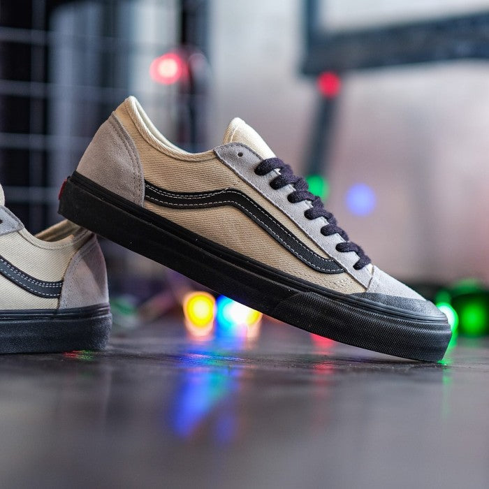 Vans Style 36 Decon SF Salt Wash Marshmallow Black