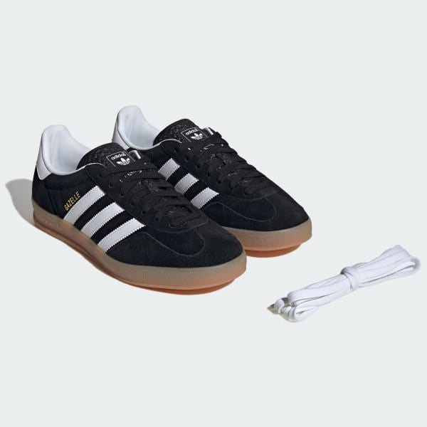 Adidas Gazelle Indoor Core Black Cloud White Gum JI2060