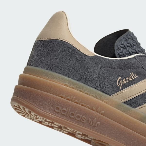 Adidas Gazelle Bold Grey Six Magic Beige Cream White IE0428