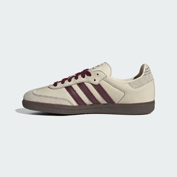 Adidas Samba OG Wonder White Maroon Putty Grey IG1987