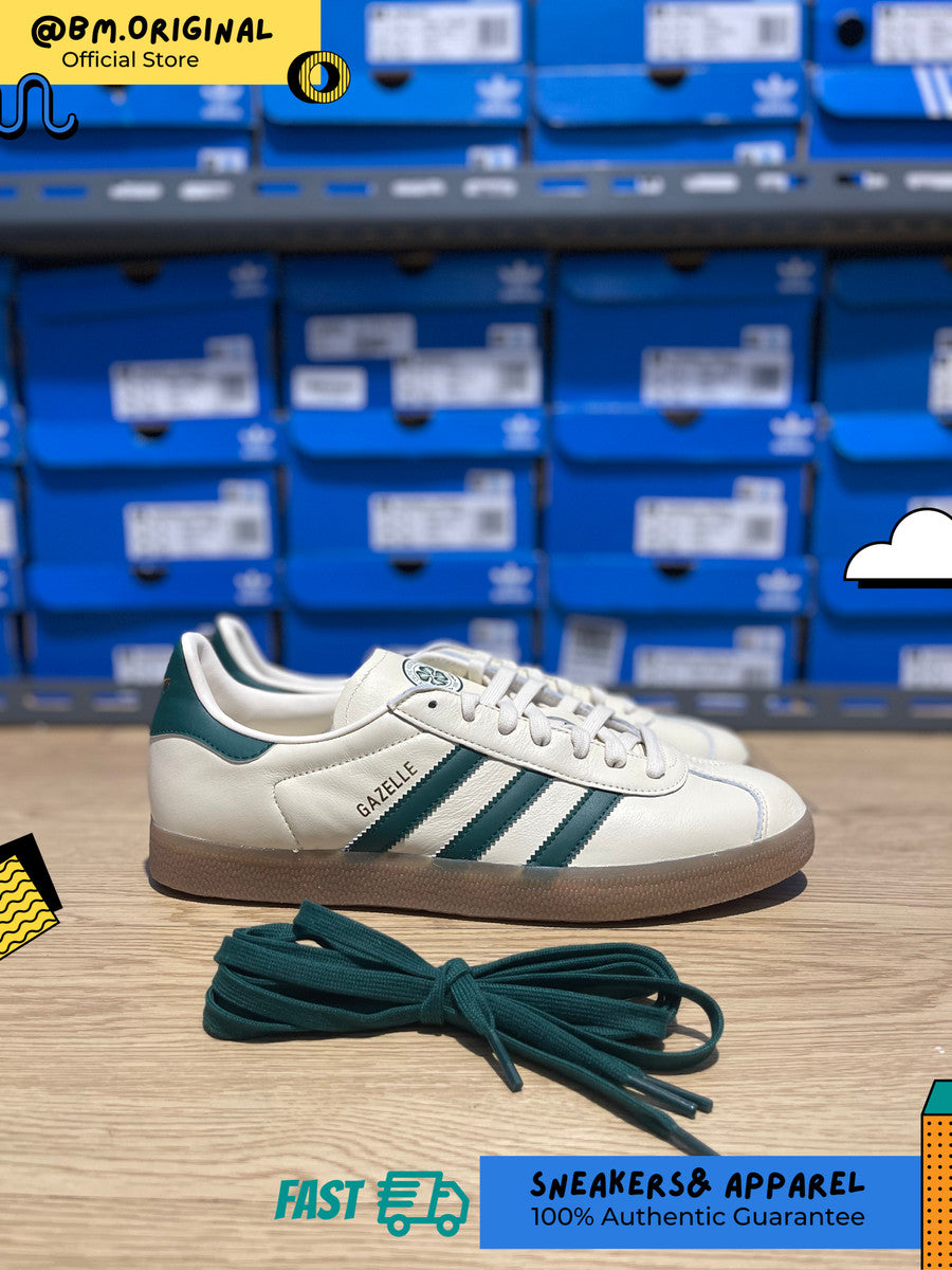 Adidas Gazelle Celtic Cream White Collegiate Green Gum IG6435