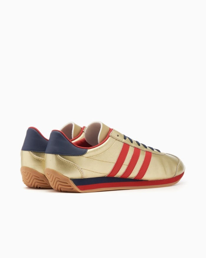 Adidas Country Gold Metallic Beta Scarlett Night Indigo IF5860