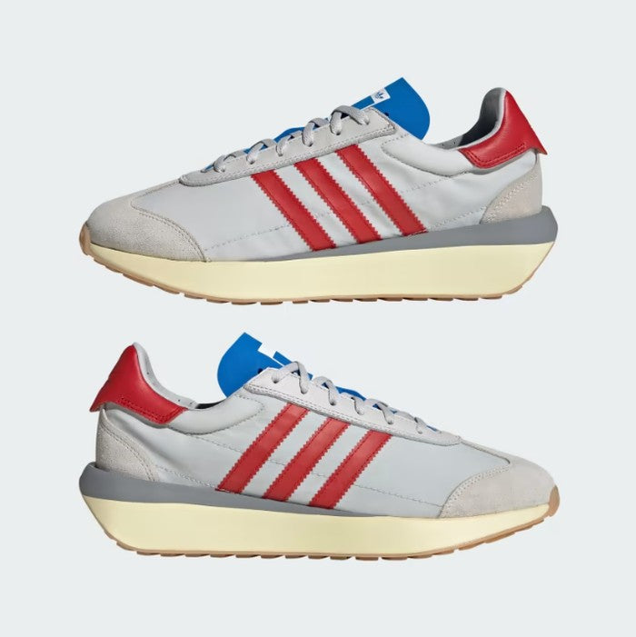 Adidas Country XLG Grey One Better Scarlet Blue Bird IF8079