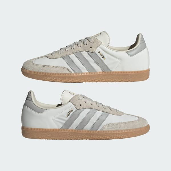 Adidas Samba OG Off White Grey Two Aluminium ID1448