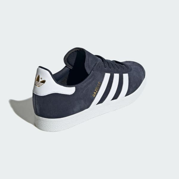 Adidas Gazelle x Real Madrid Legend Ink Cloud White Gold IE8502