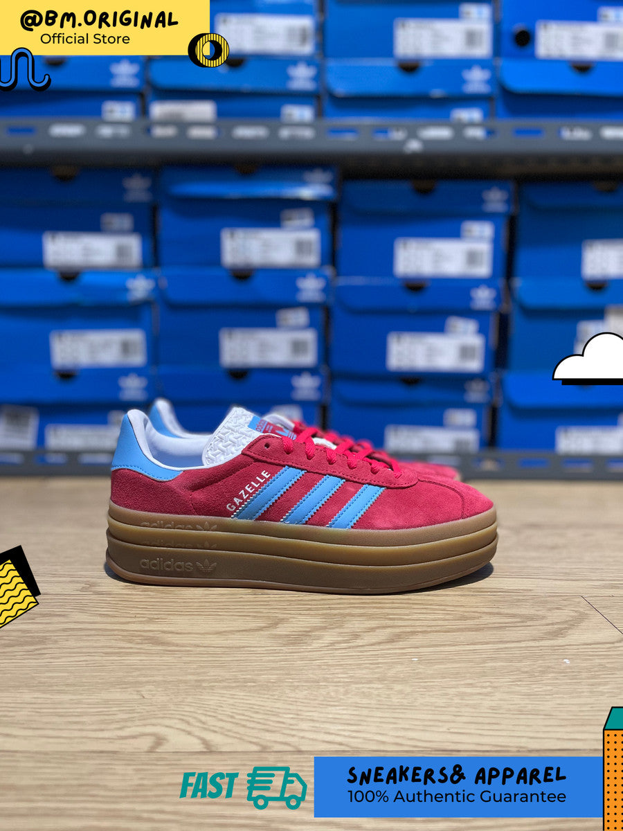 Adidas Gazelle Bold Active Pink Semi Blue Burst Cloud White IE0421