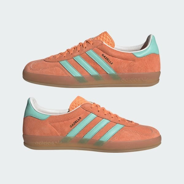 Adidas Gazelle Indoor Easy Orange Clear Mint Gum IH7499