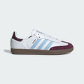 Adidas Samba Aston Villa FC Cloud White Maroon Glow Blue JQ4042