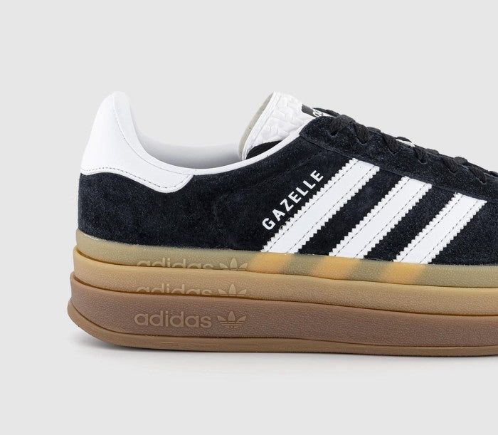 Adidas Gazelle Bold Black White Gum IE0876