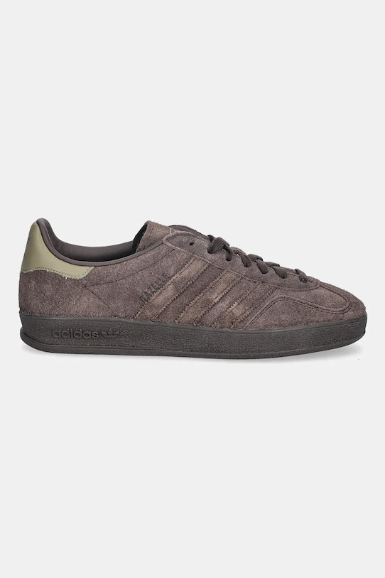 Adidas Gazelle Indoor Dark Brown Orbit Green JQ8402