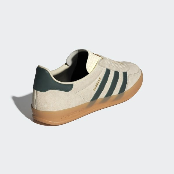 Adidas Gazelle Indoor Cream White Collegiate Green Gum IH7502