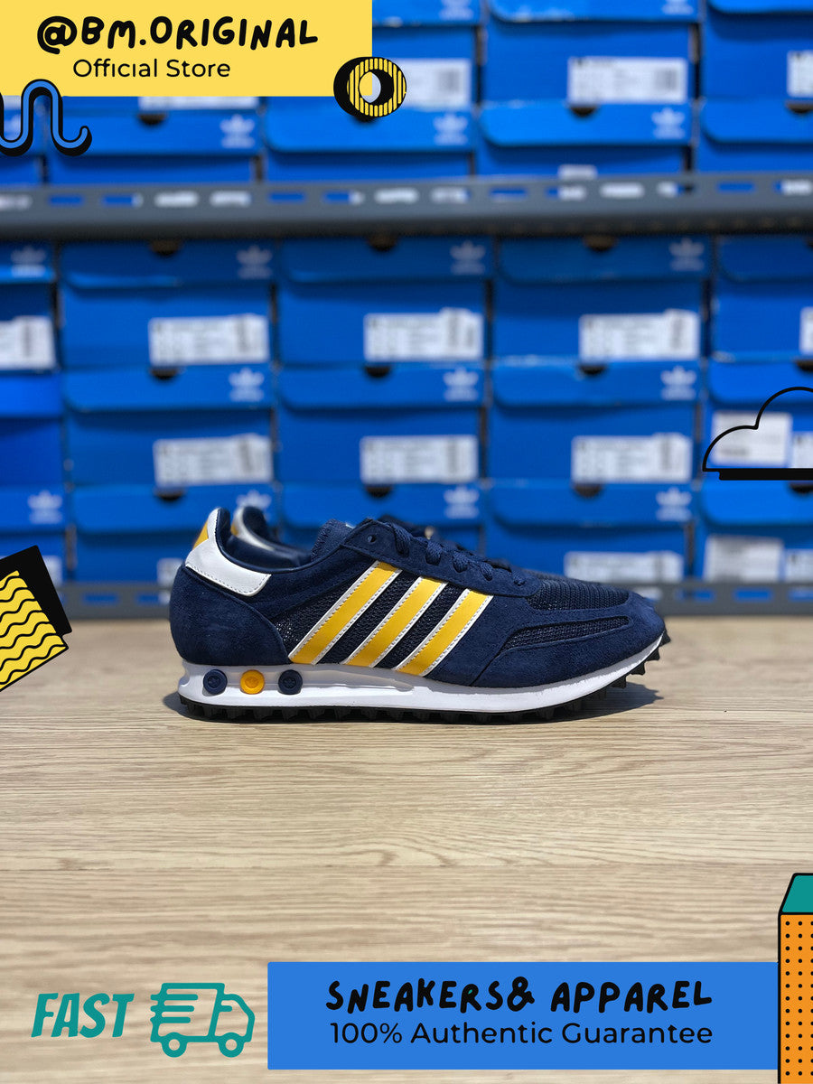 Adidas LA Trainer S Indigo Yellow White ID4632