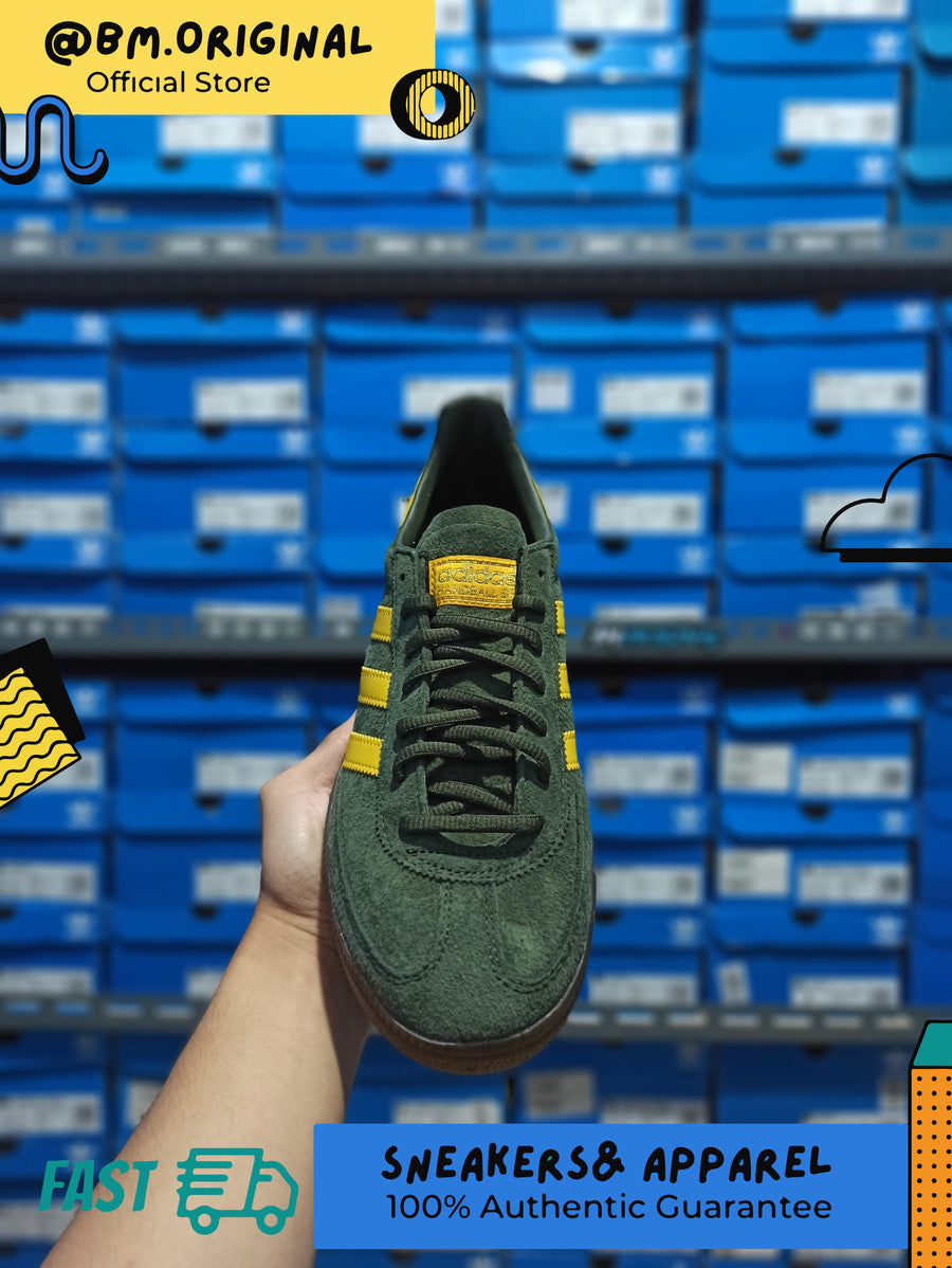 Adidas Spezial Handball Dark Green Yellow EF5748