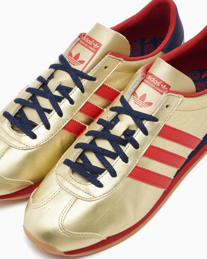 Adidas Country Gold Metallic Beta Scarlett Night Indigo IF5860