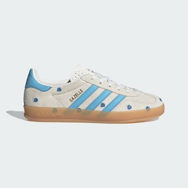 Adidas Gazelle Indoor Cloud White Light Blue Gum IF4491