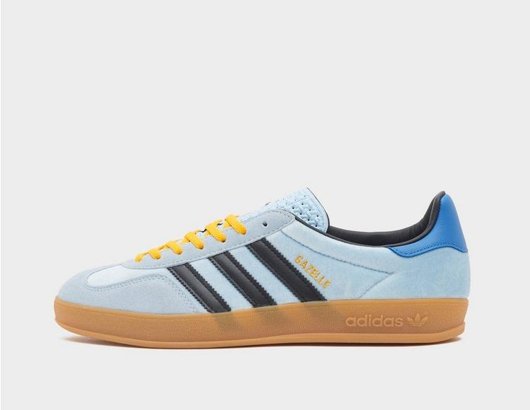 Adidas Gazelle Indoor Blue Core Black Yellow Gum JS3202