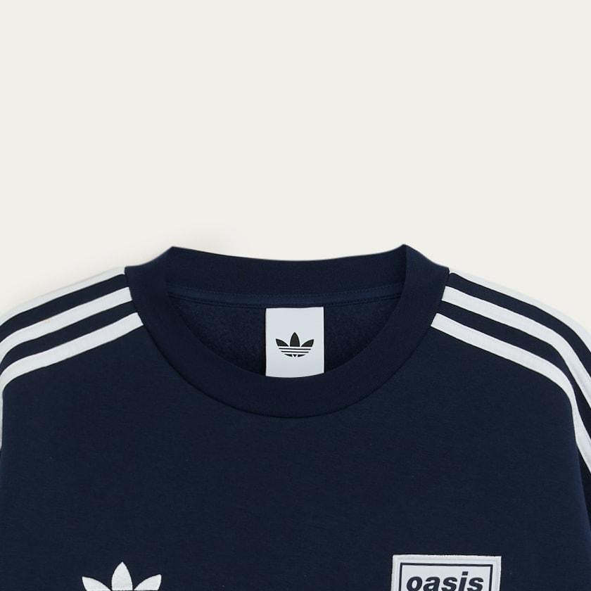 Adidas x Oasis Tour Oversized Crew Night Indigo KT3453
