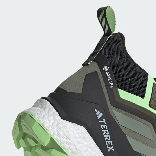 Adidas Terrex Free Hiker Hiking Goretex 2.0 Olive Strata Silver IE5127