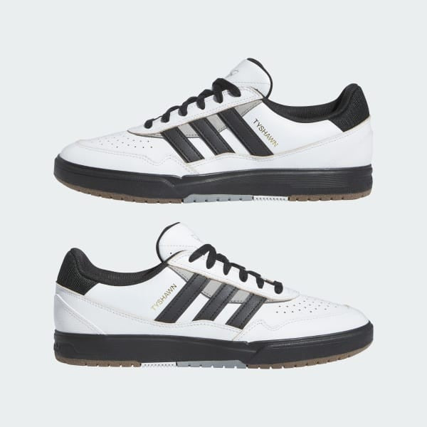 Adidas Tyshawn II Crystal White Core Black Charcoal Solid Grey IF9712