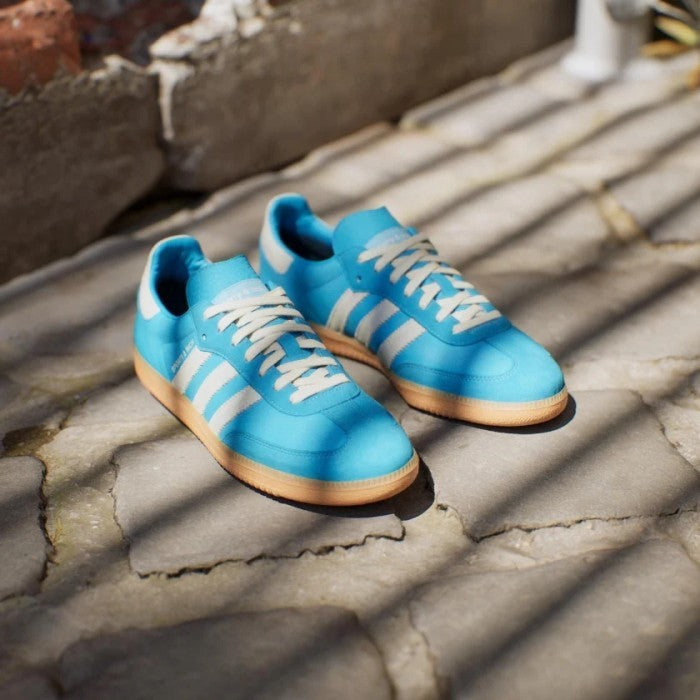 Adidas Samba OG Sporty & Rich Blue Rush Cream White Gum IE6975