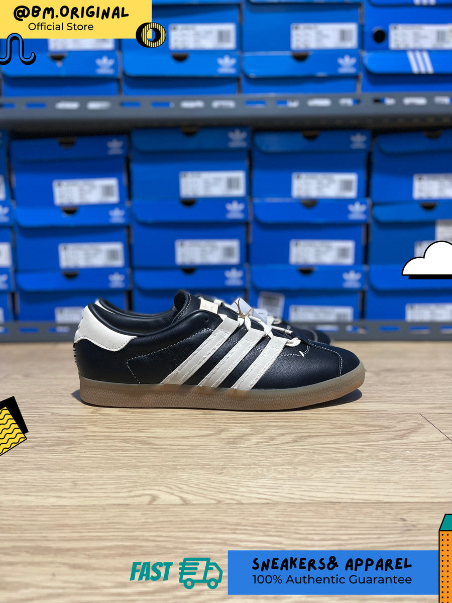 Adidas Gazelle x Foot Industry Core Black Cream White Off White ID3517