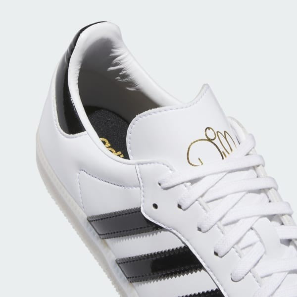 Adidas Samba Dill Cloud White Core Black Gold Metallic IE5158