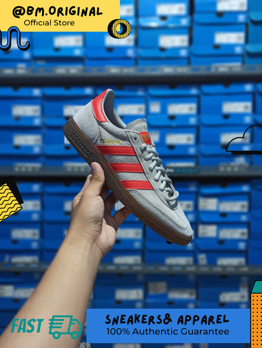 Adidas Spezial Handball Grey Red Gold Metallic EF5747