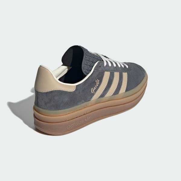 Adidas Gazelle Bold Grey Six Magic Beige Cream White IE0428