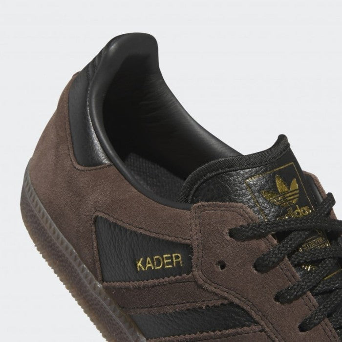Adidas Samba ADV x Kader Core Black Brown Gum IF9235