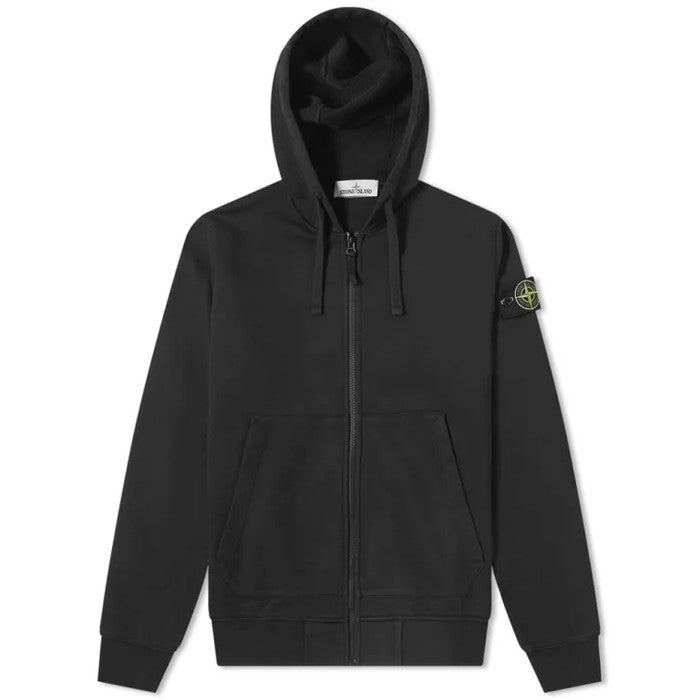 STONE ISLAND GARMENT DYE ZIP THROUGH HOODY 751564220 V0029