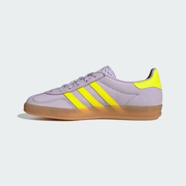 Adidas Gazelle Indoor Silver Dawn Solar Yellow Gum IH5492