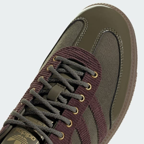Adidas Samba OG x Alwayth Olive Strata Shadow Brown Matte Gold ID3263