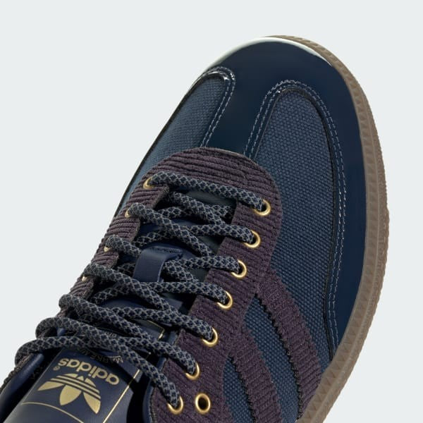 Adidas Samba OG x Alwayth Collegiate Navy Aurora Black Matte Gold IH5186