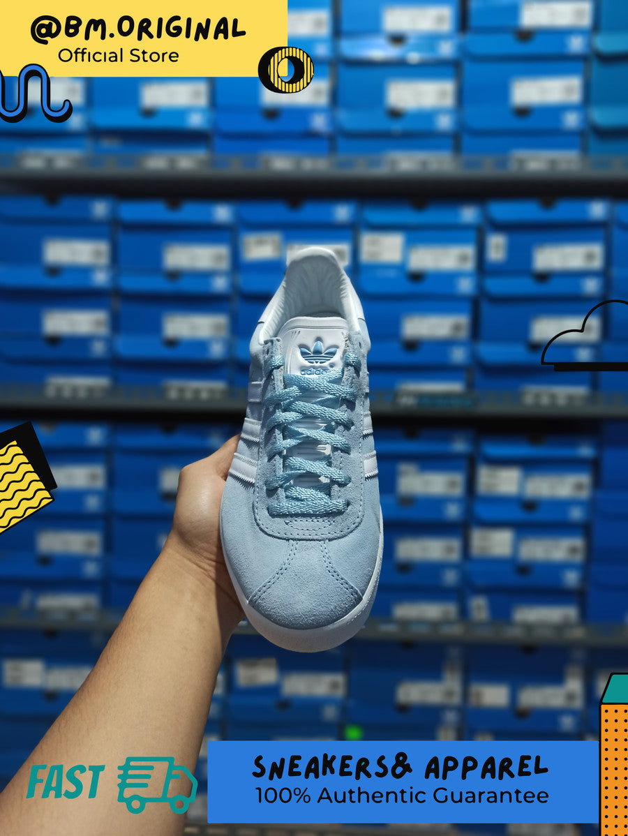 Adidas Gazelle 85 Clear Sky White Gold Metallic IG5003