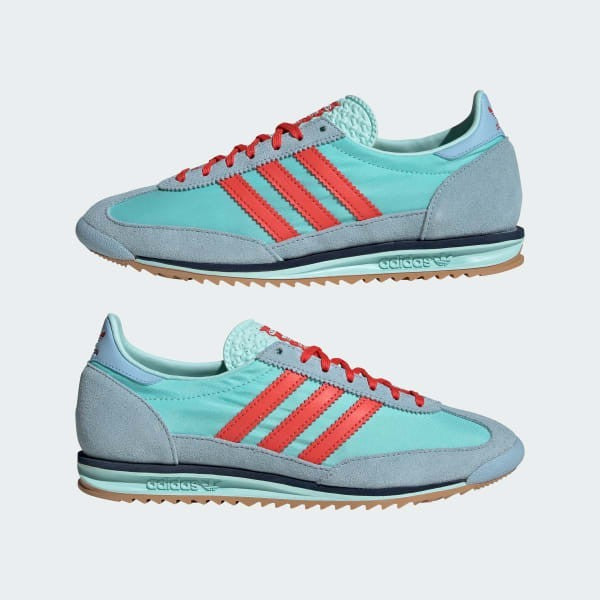 Adidas SL 72 OG Semi Flash Aqua Bright Red Clear Sky JH7397