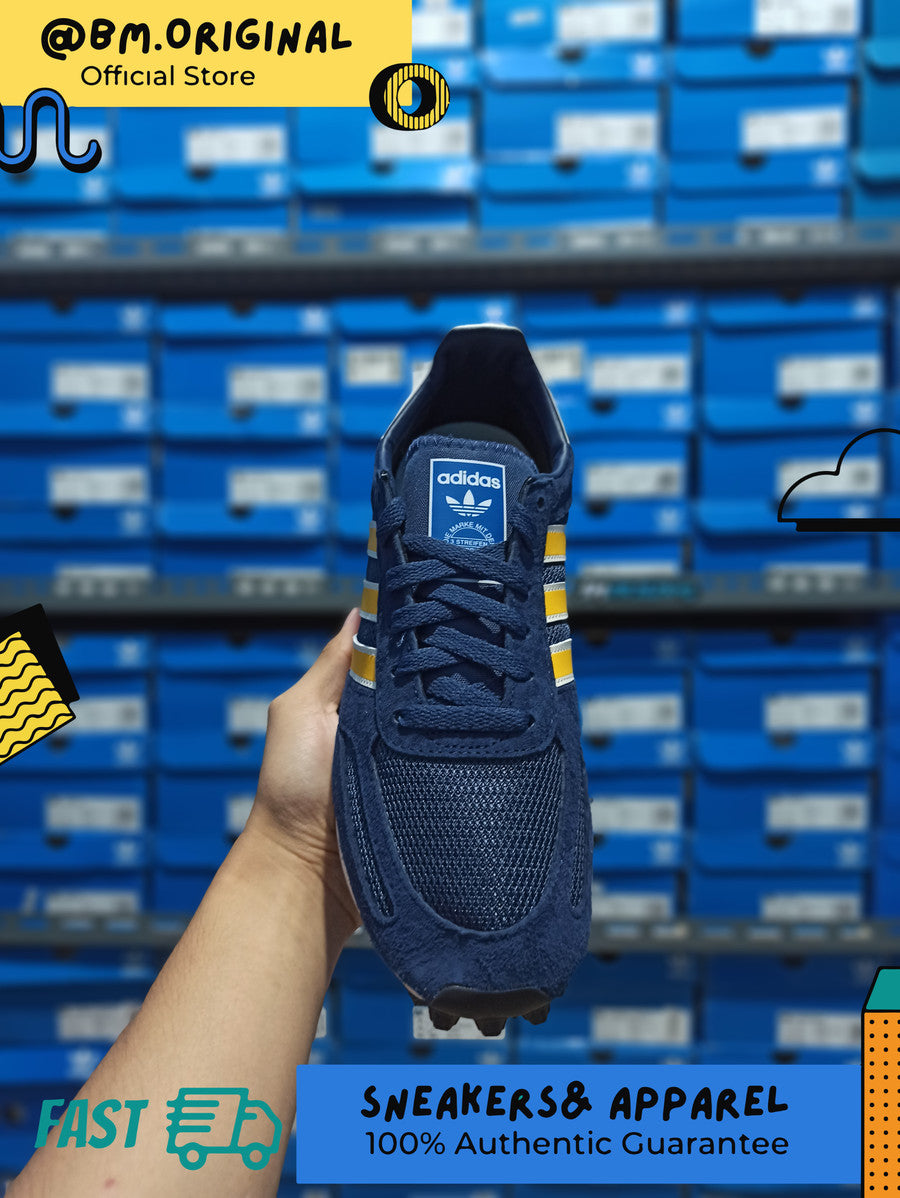 Adidas LA Trainer S Indigo Yellow White ID4632