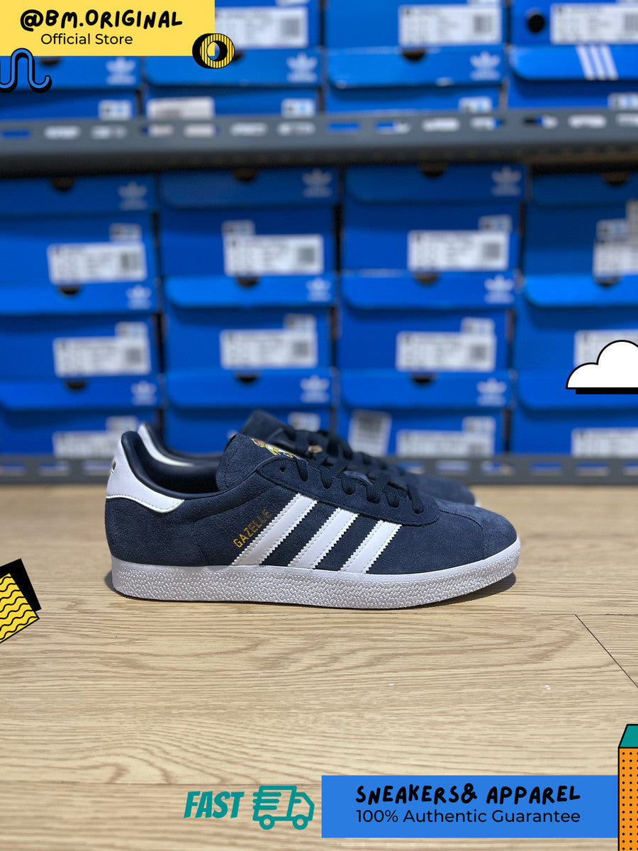 Adidas Gazelle x Real Madrid Legend Ink Cloud White Gold IE8502 – BM STORE  ORIGINAL FOOTWEAR