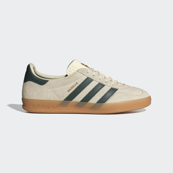 Adidas Gazelle Indoor Cream White Collegiate Green Gum IH7502