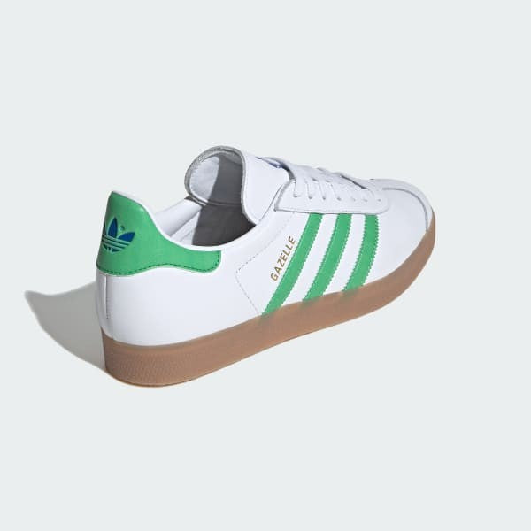 Adidas Gazelle x Seattle Souinders Cloud White Semi Solar Slime IG6434