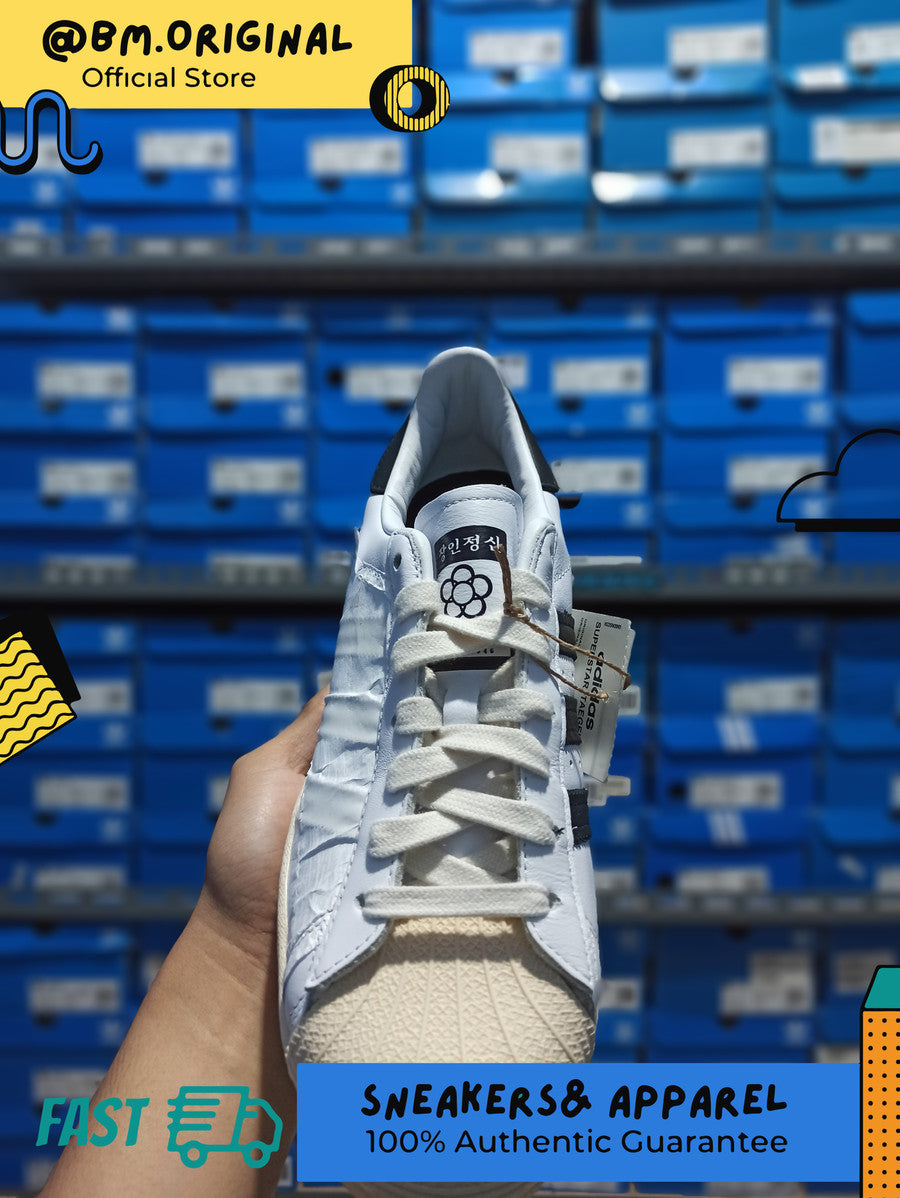 Adidas Superstar Taegeukdang White Black ORIGINAL HQ3612