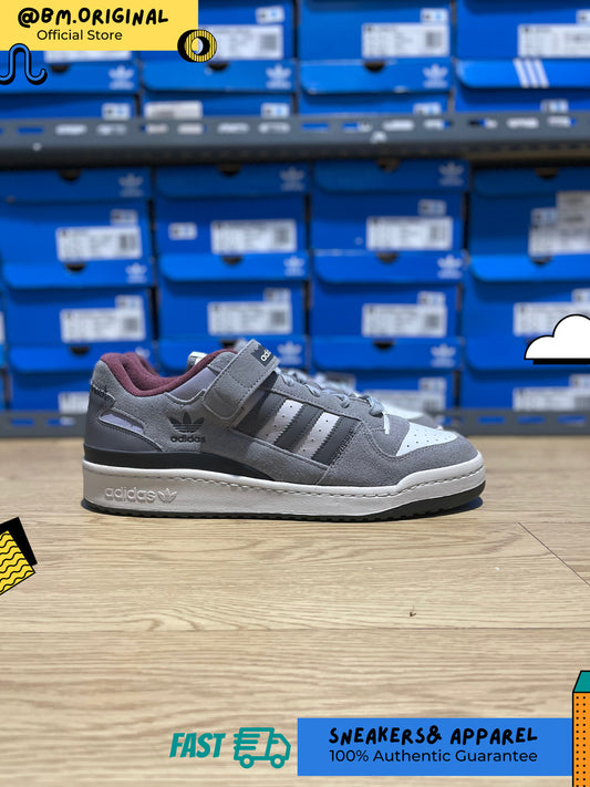 Adidas Forum 84 Home Alone Charcoal SOLID Grey White Grey Four ID4328