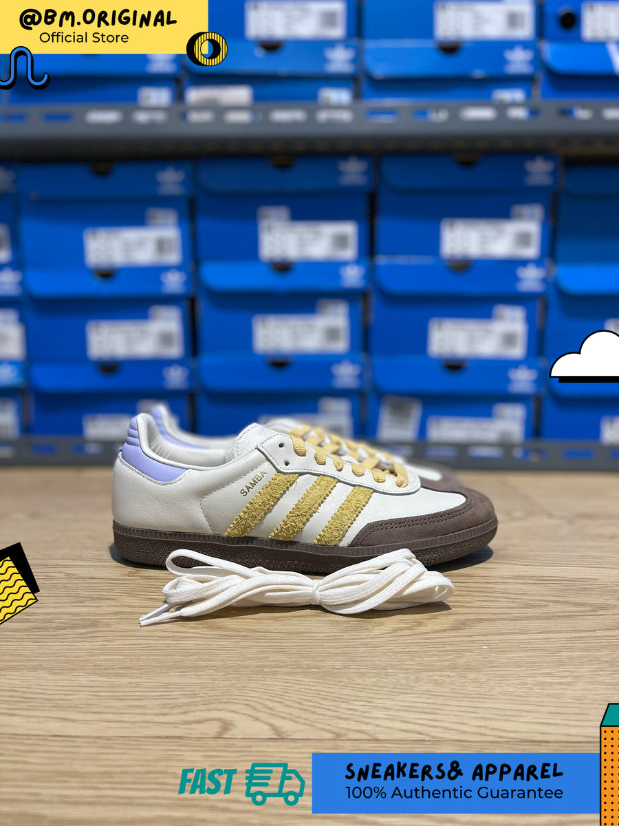 Adidas Samba OG Off White Oat Violet Tone IE0875 – BM STORE ORIGINAL  FOOTWEAR
