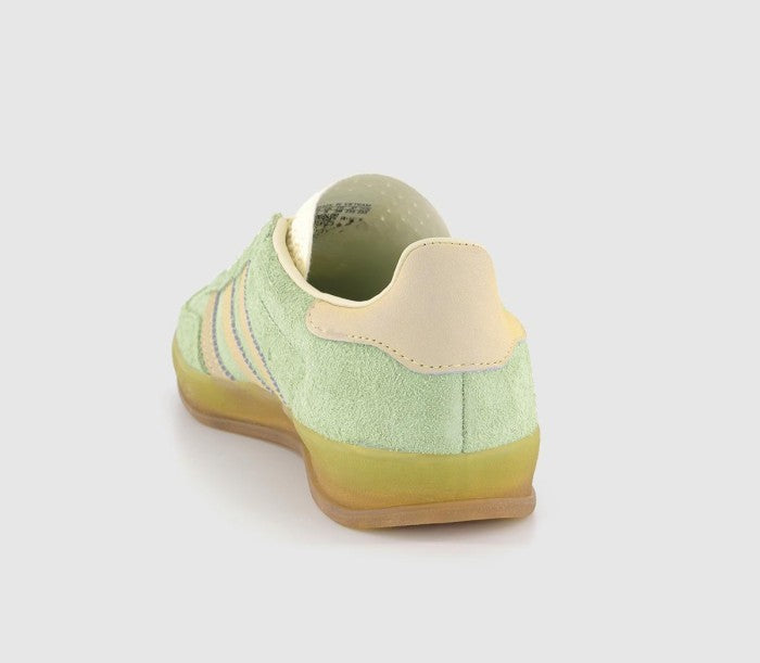 Adidas Gazelle Indoor Semi Green Spark Almost Yellow Cream IE2948
