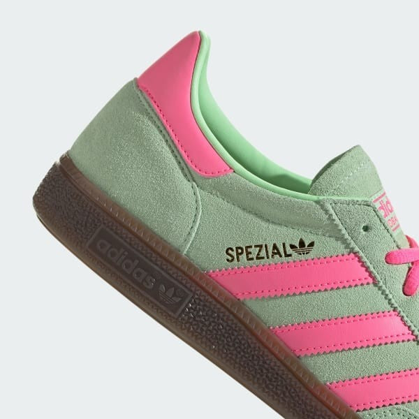 Adidas Spezial Handball Semi Green Spark Lucid Pink Gum IH7498