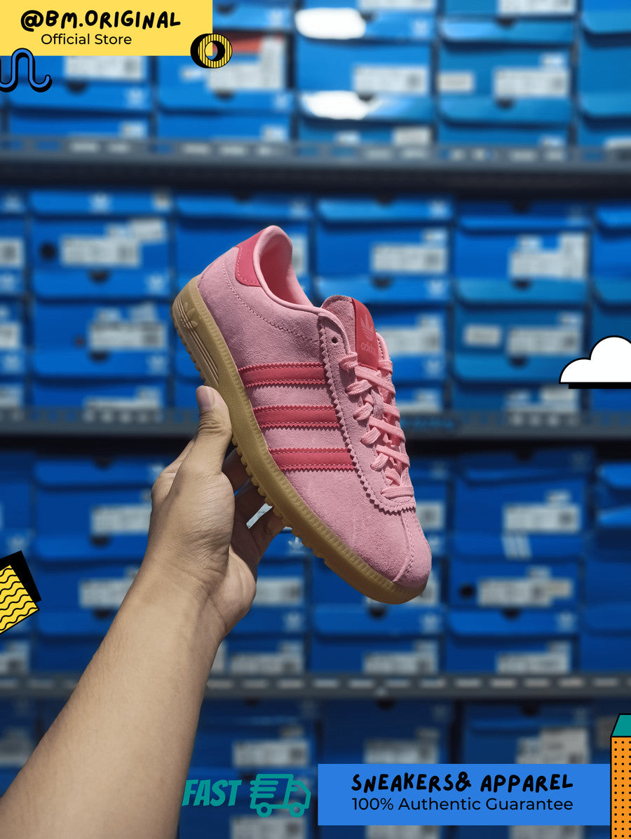 Adidas Bermuda Semi Pink Spark Preloved Scarlet Gum IH0302