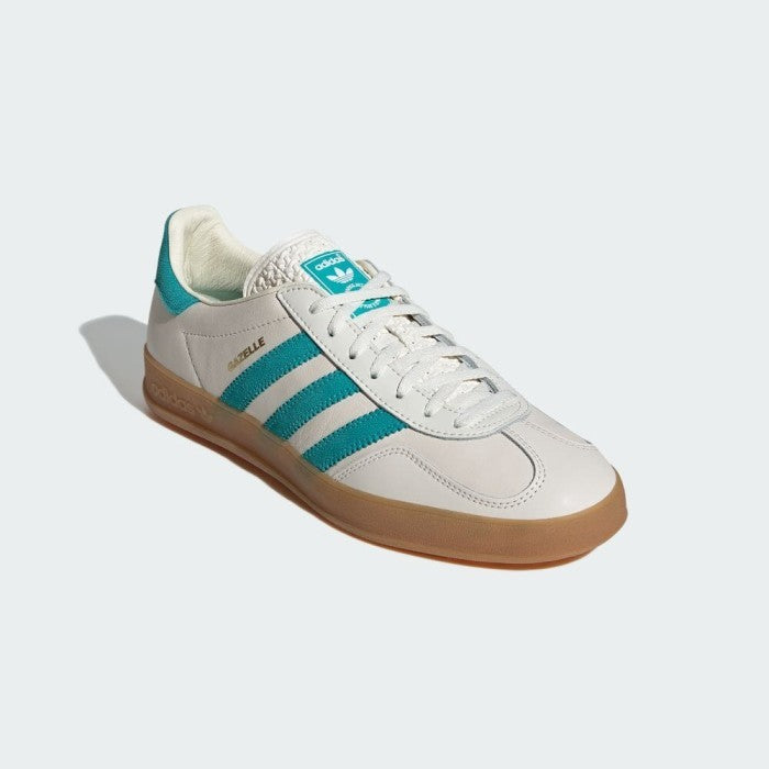 Adidas Gazelle Indoor Chalk White Turquoise JI2583