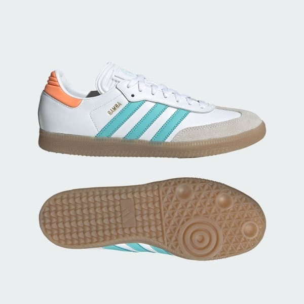 Adidas Samba Inter Miami CF Cloud White Easy Mint Gum IH8160