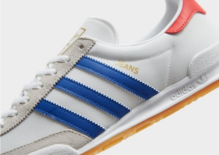Adidas Jeans Cloud White Core Blue Red Gum IH2521