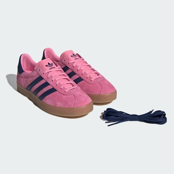 Adidas Gazelle 85 Bliss Pink Dark Blue Gold Metallic ID0846